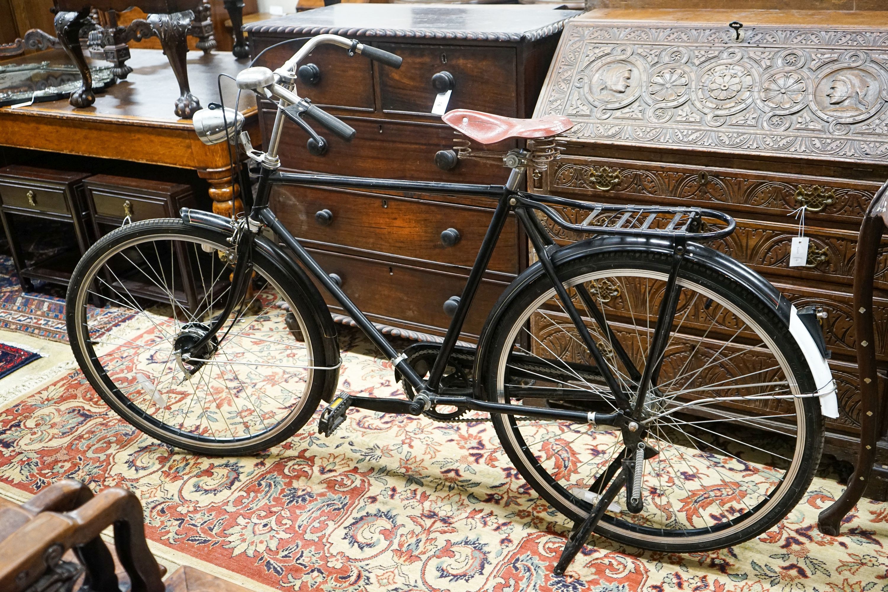 A gentleman's vintage bicycle